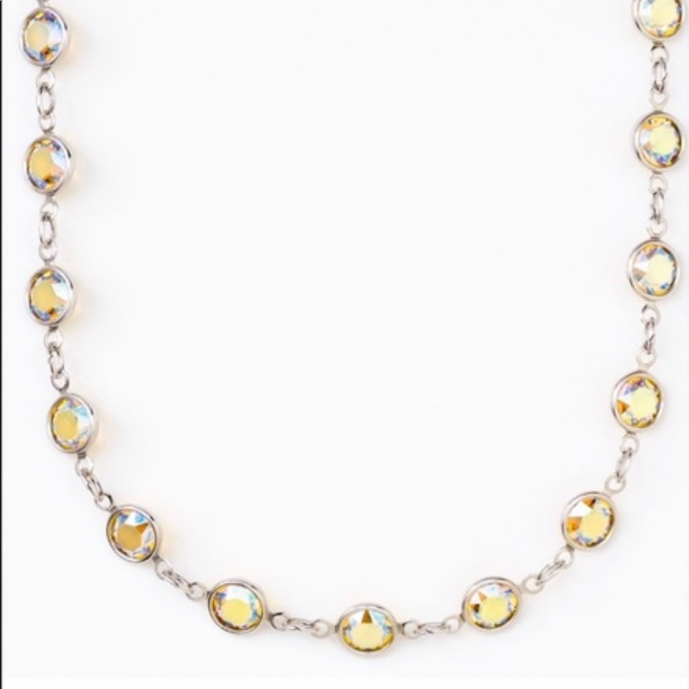Touchstone Crystal by Swarovski Lemon Chanelle Necklace